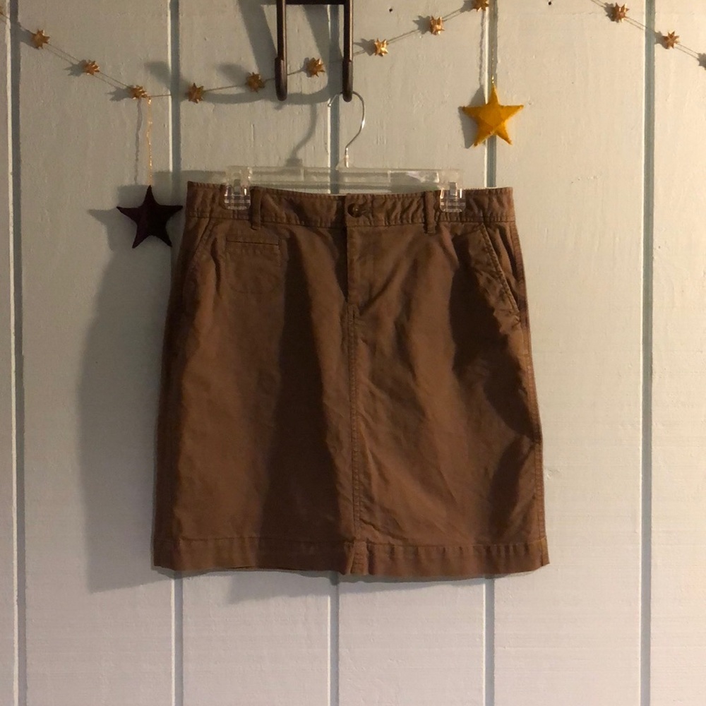 Khaki skirt